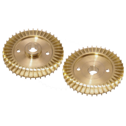 Крильчатка (робоче колесо) для насоса латунна, d=12/71 мм, шпонка