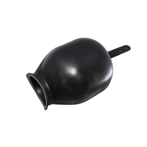 Мембрана для гідроакумулятора 24 л, d=90 мм, чорна з хвостовиком