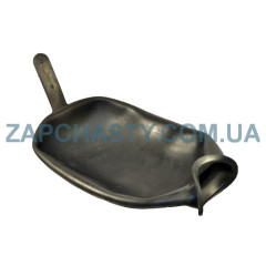 Мембрана для гидроаккумулятора 50 л, d=90 мм, черная с хвостовиком 2