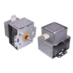 Магнетрон для микроволновой печи LG 2M214, Witol 2M319J подключение 90° (80*95 мм)