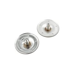 Фланец (опора барабана) для стиральной машины Whirlpool 480110100802, лыски, нержавейка (комплект)