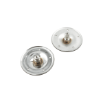 Фланець (опора барабана) пральної машини Whirlpool 480110100802, лиски, нержавійка (комплект)