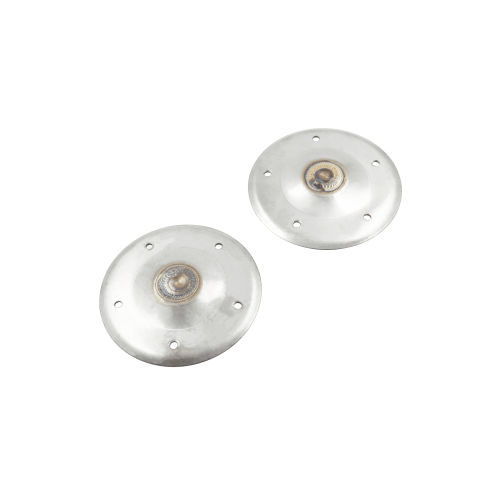 Фланець (опора барабана) пральної машини Whirlpool 480110100802, лиски, нержавійка (комплект)