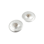 Фланець (опора барабана) пральної машини Whirlpool 480110100802, лиски, нержавійка (комплект)