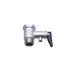 Підривний (зворотній) клапан для бойлера 1/2", SandiPlus SD24315R (з ручкою)
