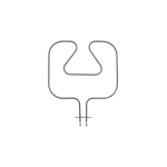 Тэн для духовки, 325*365 мм, 1050 Вт, Electrolux 3570583017, 3970125013, Backer 759001