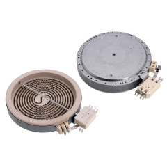 Електроконфорка (склокераміка) Eika 1652032842, Ariston C00139035, 1200 Вт, d=165/140 мм