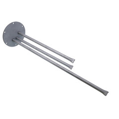 Фланец для бойлера под сухой тэн Gorenje, D160 мм, L600/400/400 мм (цельная нержавейка)