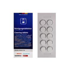 Таблетки для чищення кавомашин Bosch, Siemens 00312295 (10 штук)