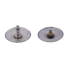 Фланец (опора барабана) для стиральной машины Whirlpool 480110101208, под прямой привод (комплект)