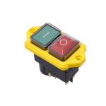 Кнопка для бетономешалки CK21 73х39 мм (5 контактов)