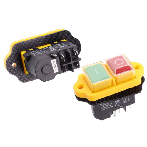 Кнопка для бетономешалки CK21 73х39 мм (5 контактов) Кнопка для бетономешалки CK21 73х39 мм (5 контактов)