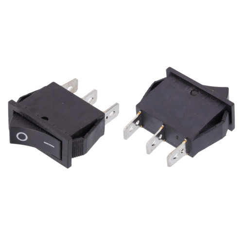 Кнопка сетевая одинарная 40338 10х28 мм 3 контакта 15А (2-позиционная) Кнопка сетевая одинарная 40338 10х28 мм 3 контакта 15А (2-позиционная)