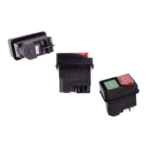 Кнопка для бетономешалки DZ-6-4 53х29 мм (4 контакта)