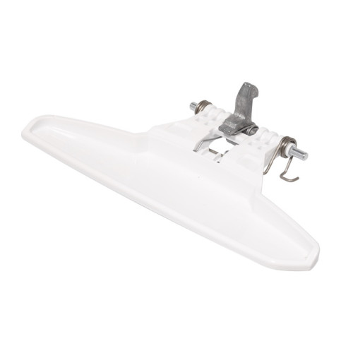 Ручка дверки для стиральной машины Zanussi 1552492009 (белая) Ручка дверки для стиральной машины Zanussi 1552492009 (белая)