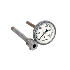 Термометр для духовки Pakkens со штуцером L=109 мм, D=63 мм (0-500°C)