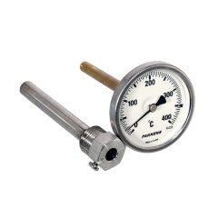 Термометр для духовки Pakkens со штуцером L=109 мм, D=63 мм (0-400°C)