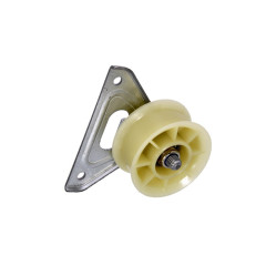 Ролик натяжний для сушильної машини Indesit, Ariston C00504520 (з кронштейном)