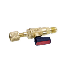 Кран для баллона с фреоном R600 (RTM 1/4")