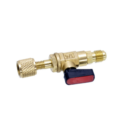 Кран для баллона с фреоном R600 (RTM 1/4") Кран для баллона с фреоном R600 (RTM 1/4")