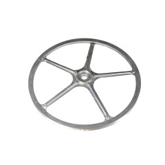 Шкив для стиральной машины Ariston, Indesit C00104529, 287*15 мм, посадка 17.5 мм (шлиц)