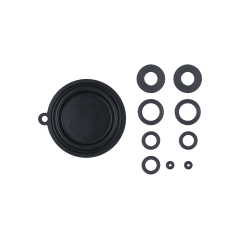 Мембрана к водяному редуктору газовой колонки, D50 мм, с уплотнителями (резиновая)