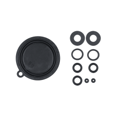 Мембрана к водяному редуктору газовой колонки, D54 мм, с уплотнителями (резиновая)